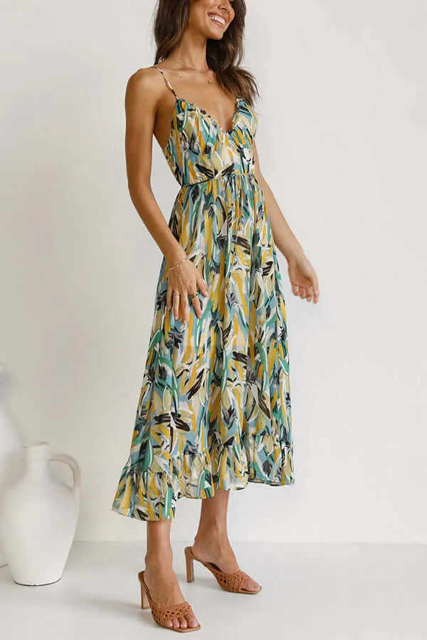 Valeska - Colorful midi dress