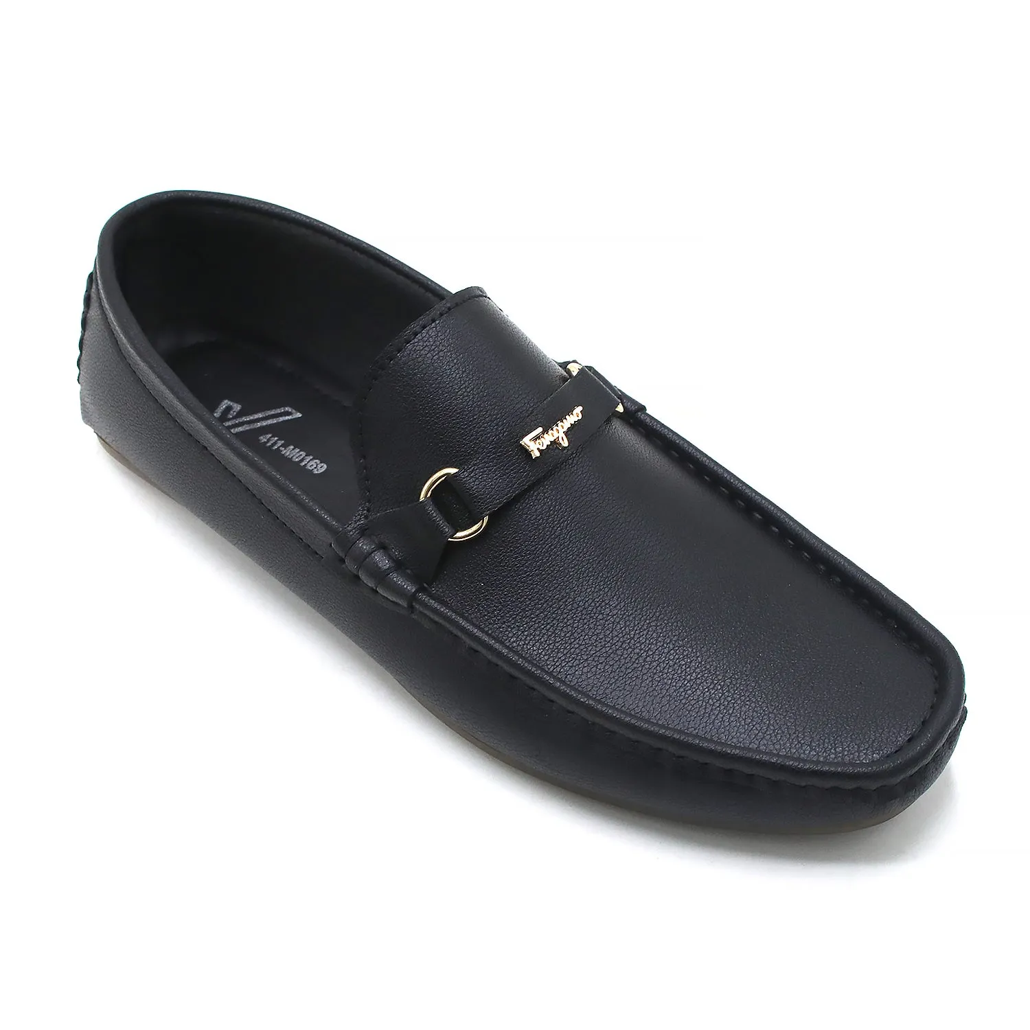 Valuable Slip-on Causal Loafers Shoes 3300/M169 - Black