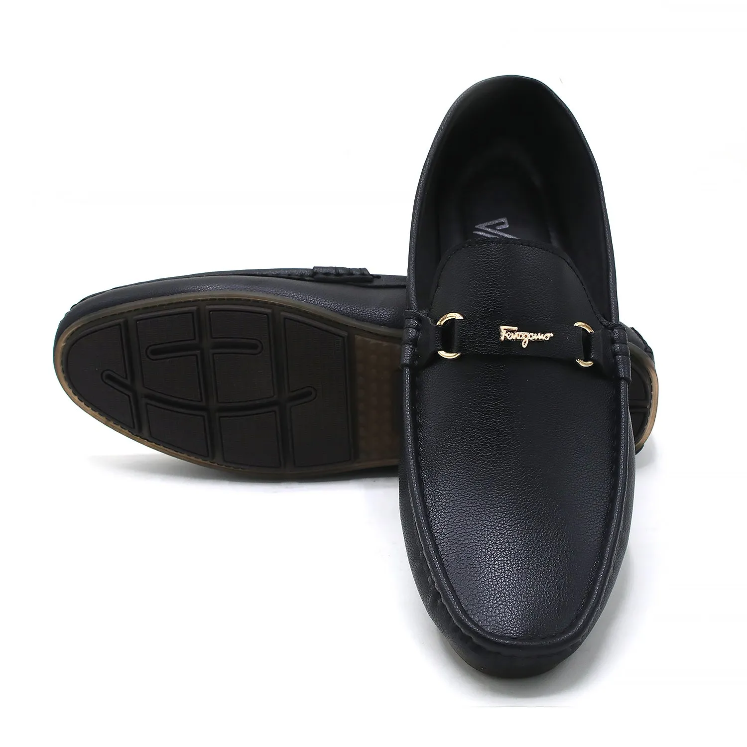 Valuable Slip-on Causal Loafers Shoes 3300/M169 - Black
