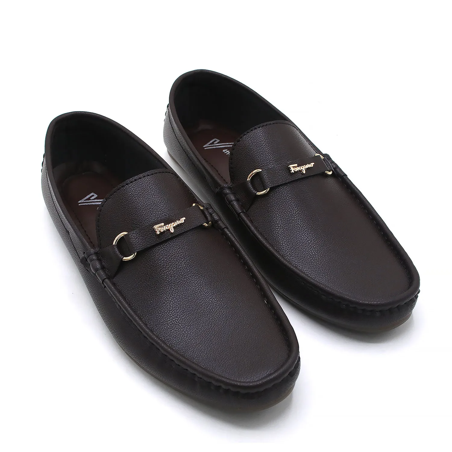 Valuable Slip-on Causal Loafers Shoes 3300/M169 - Brown