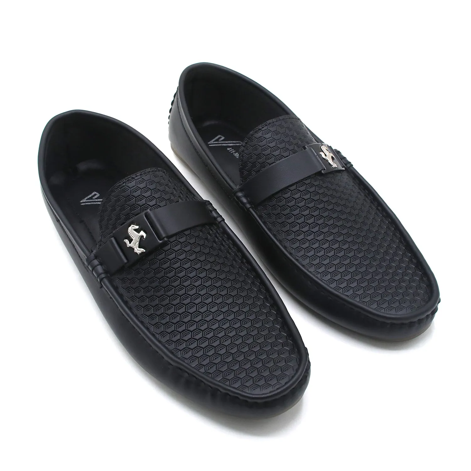 Valuable Slip-on Causal Loafers Shoes 3309/M172 - Black