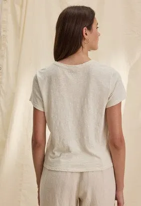 Velvet Marie Tee - White