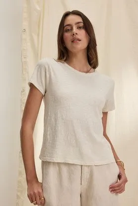 Velvet Marie Tee - White