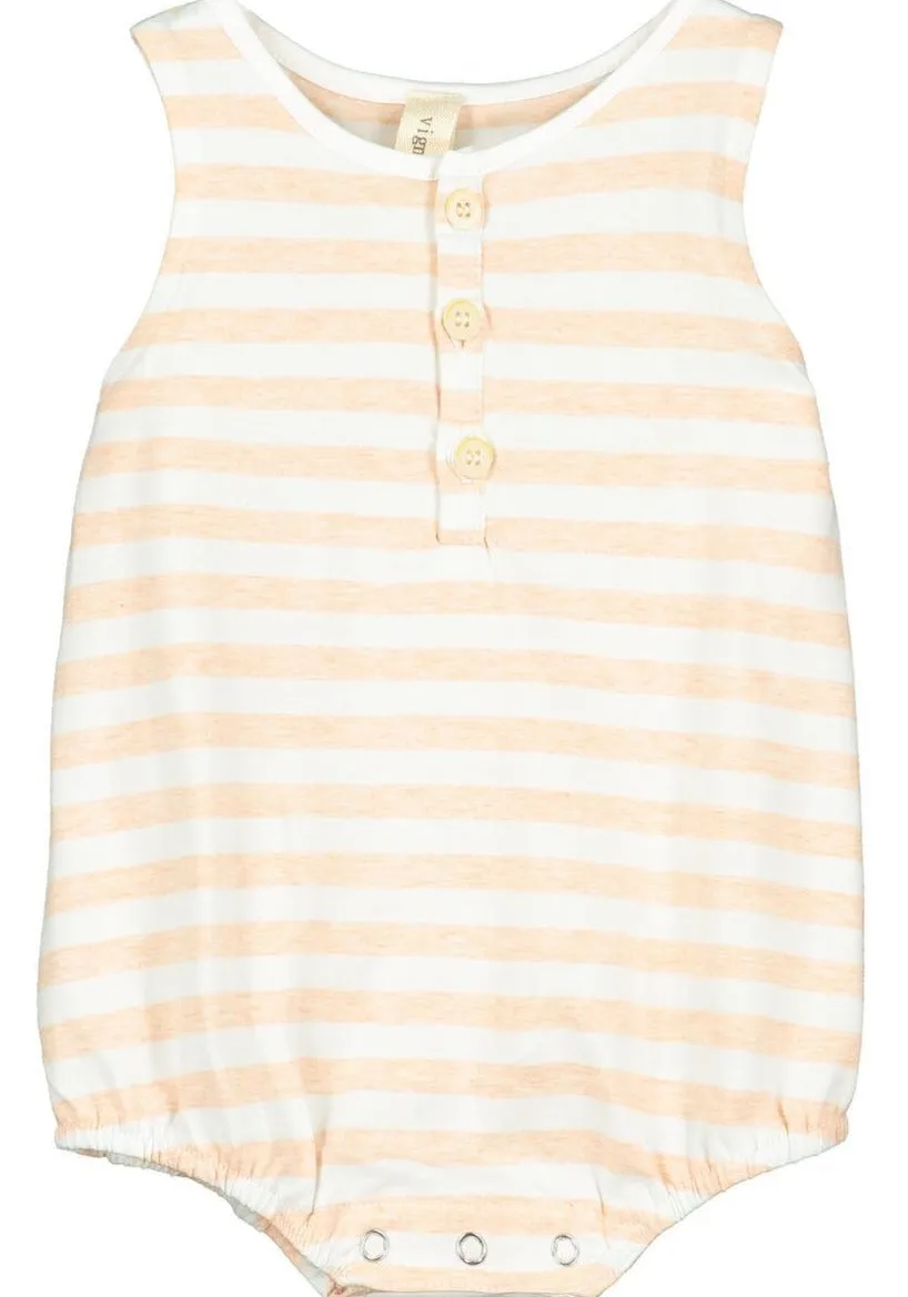 Vignette Coral Stripe Brynn Bubble