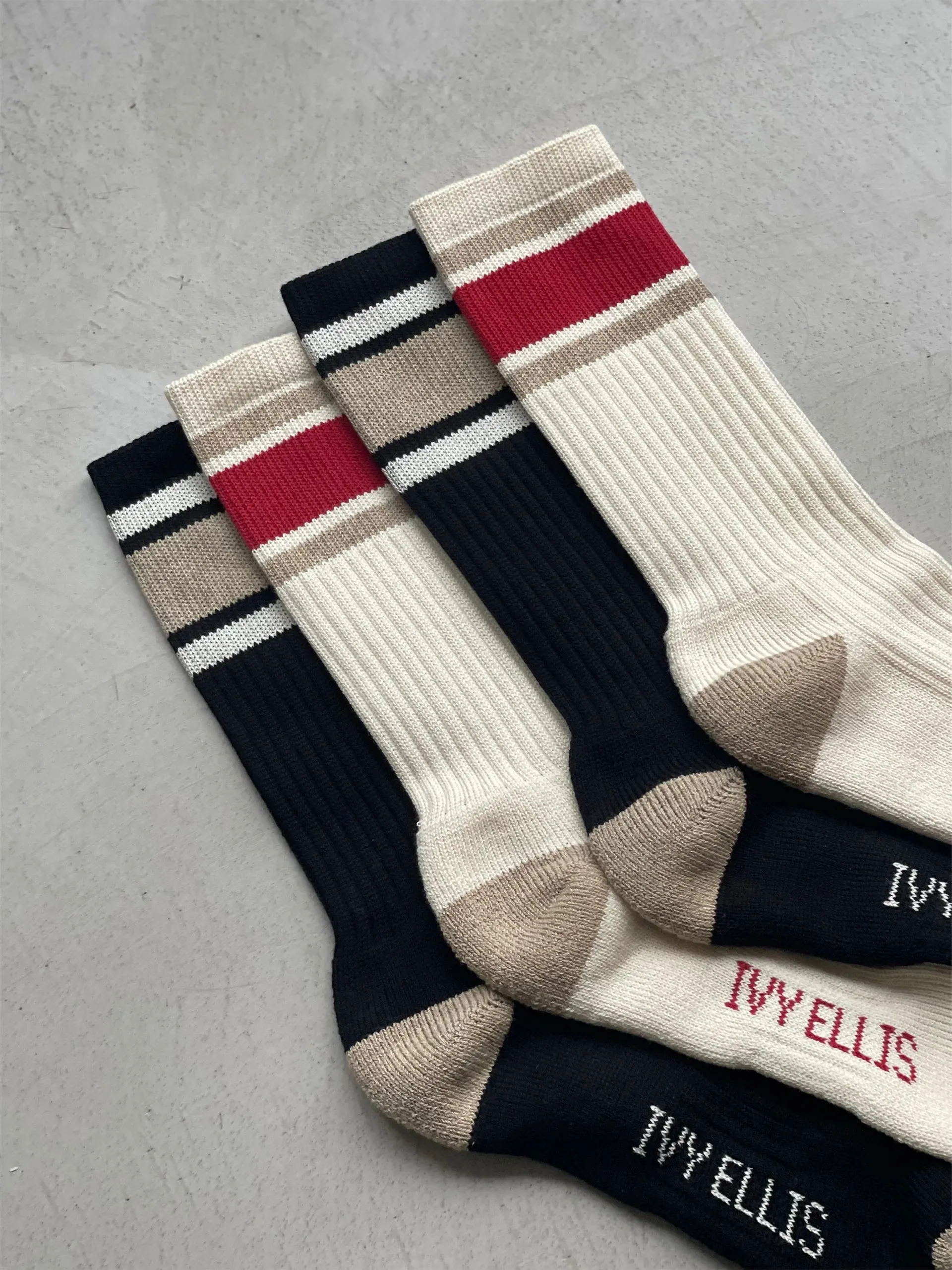 Vintage Cotton Sport Socks - Brees