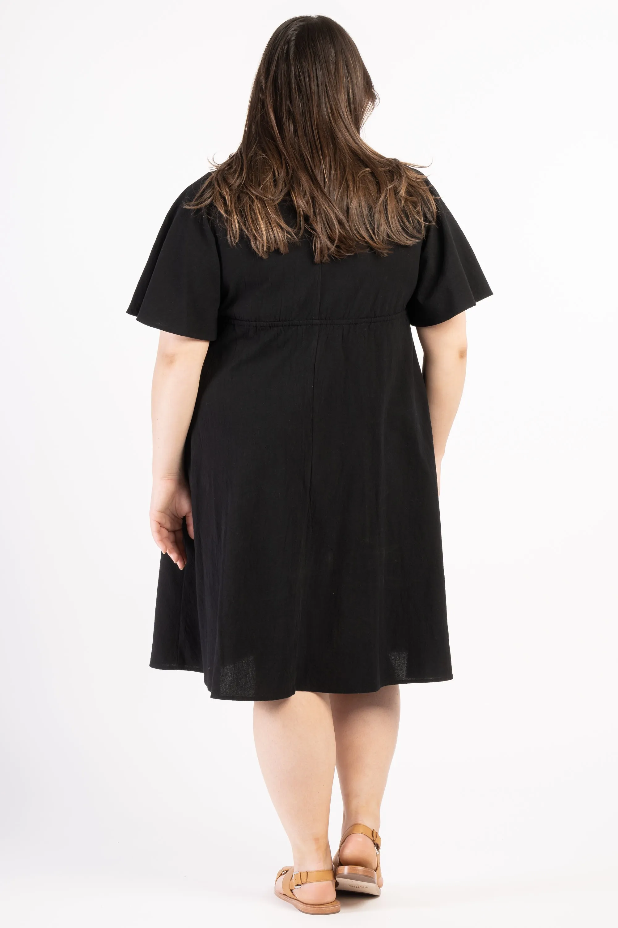Walking On Sunshine Dress - Black