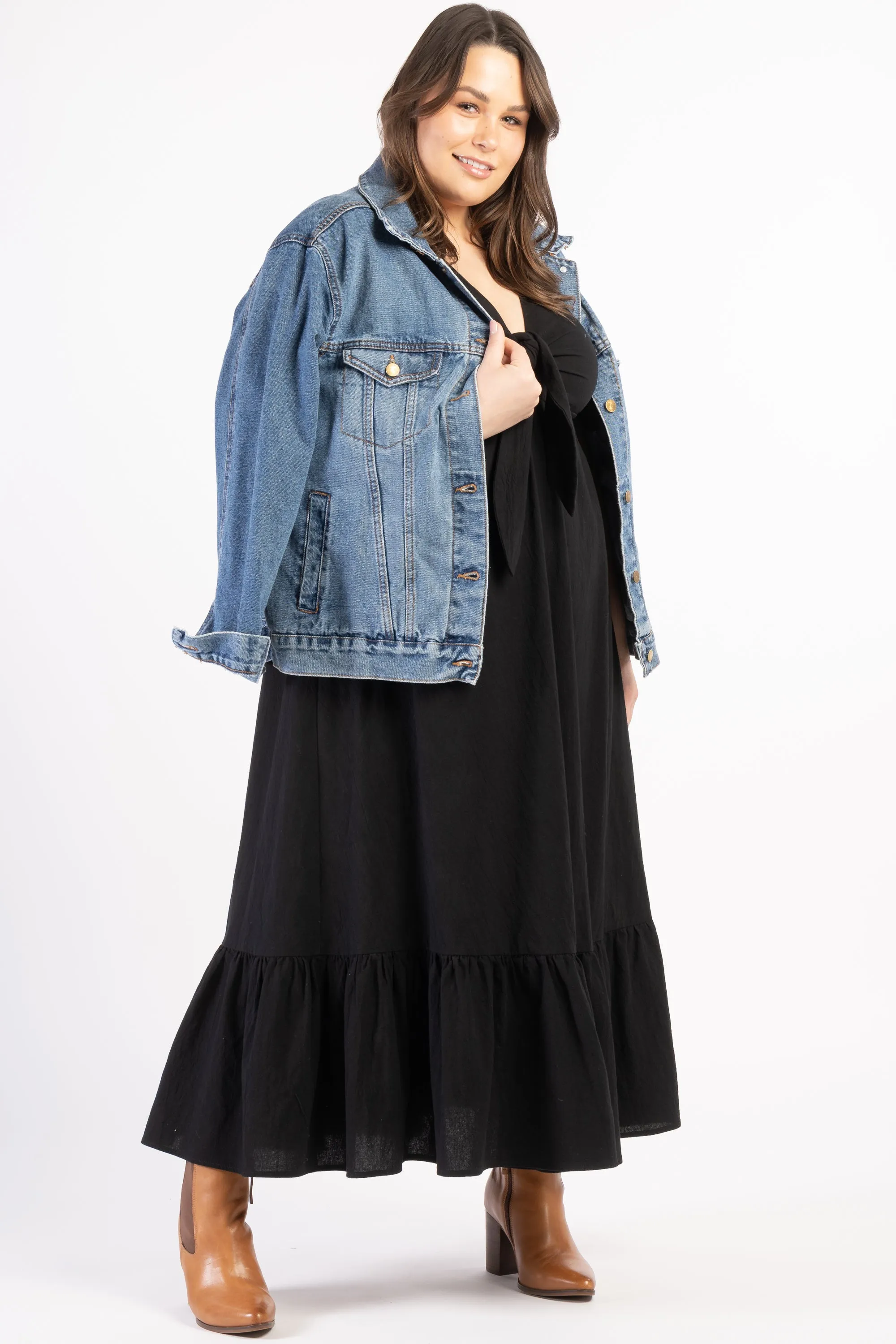 Walking On Sunshine Maxi - Black