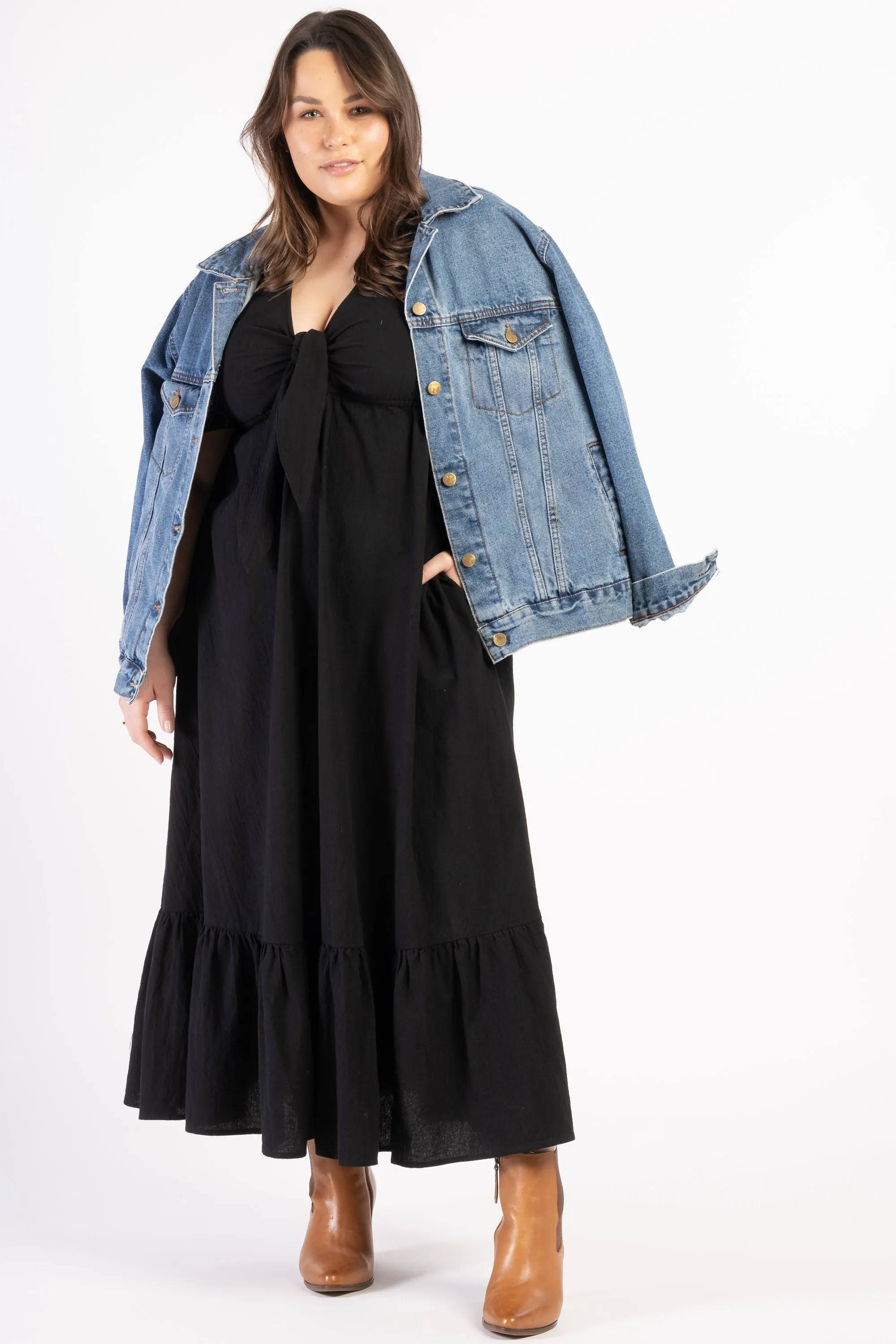 Walking On Sunshine Maxi - Black