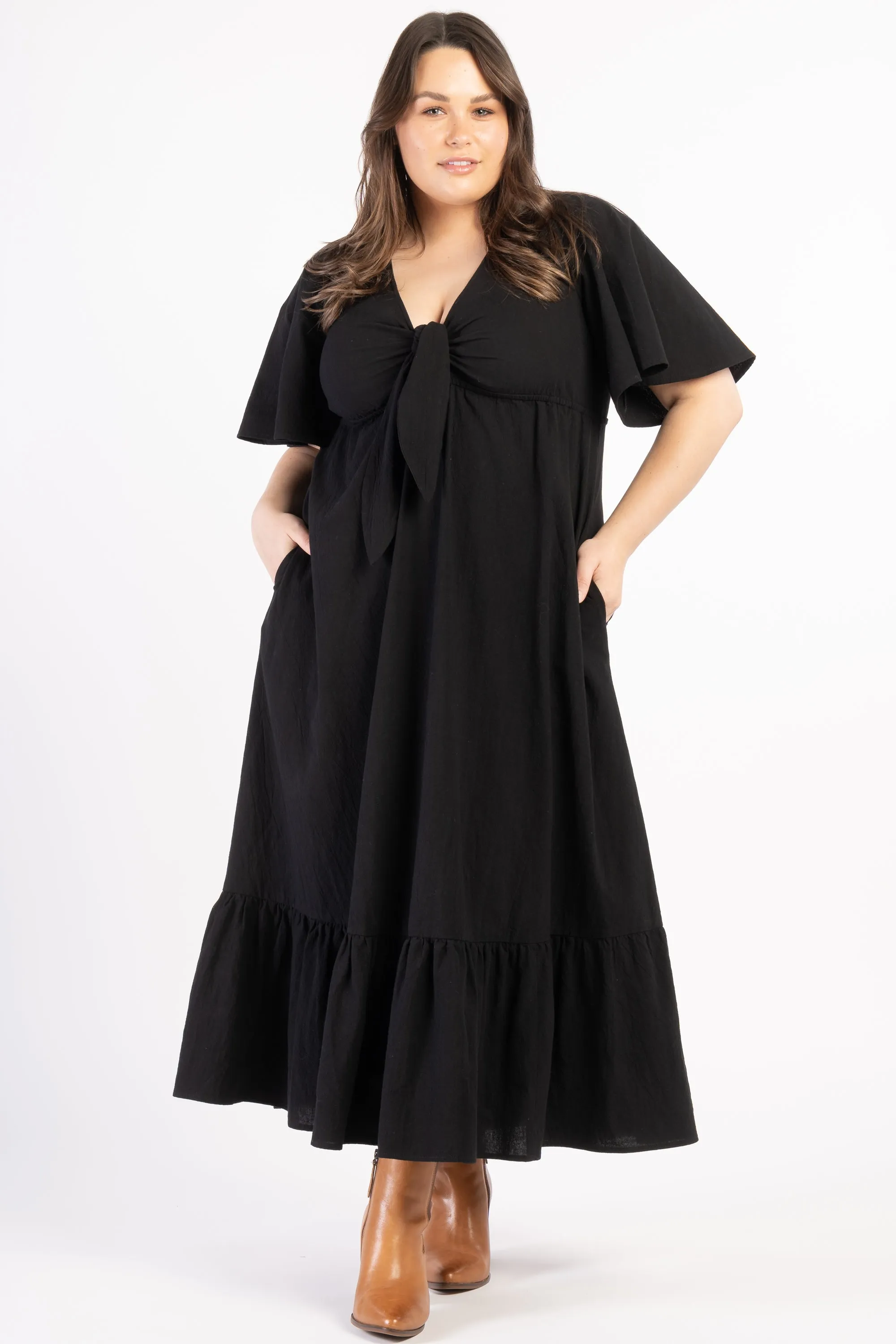 Walking On Sunshine Maxi - Black