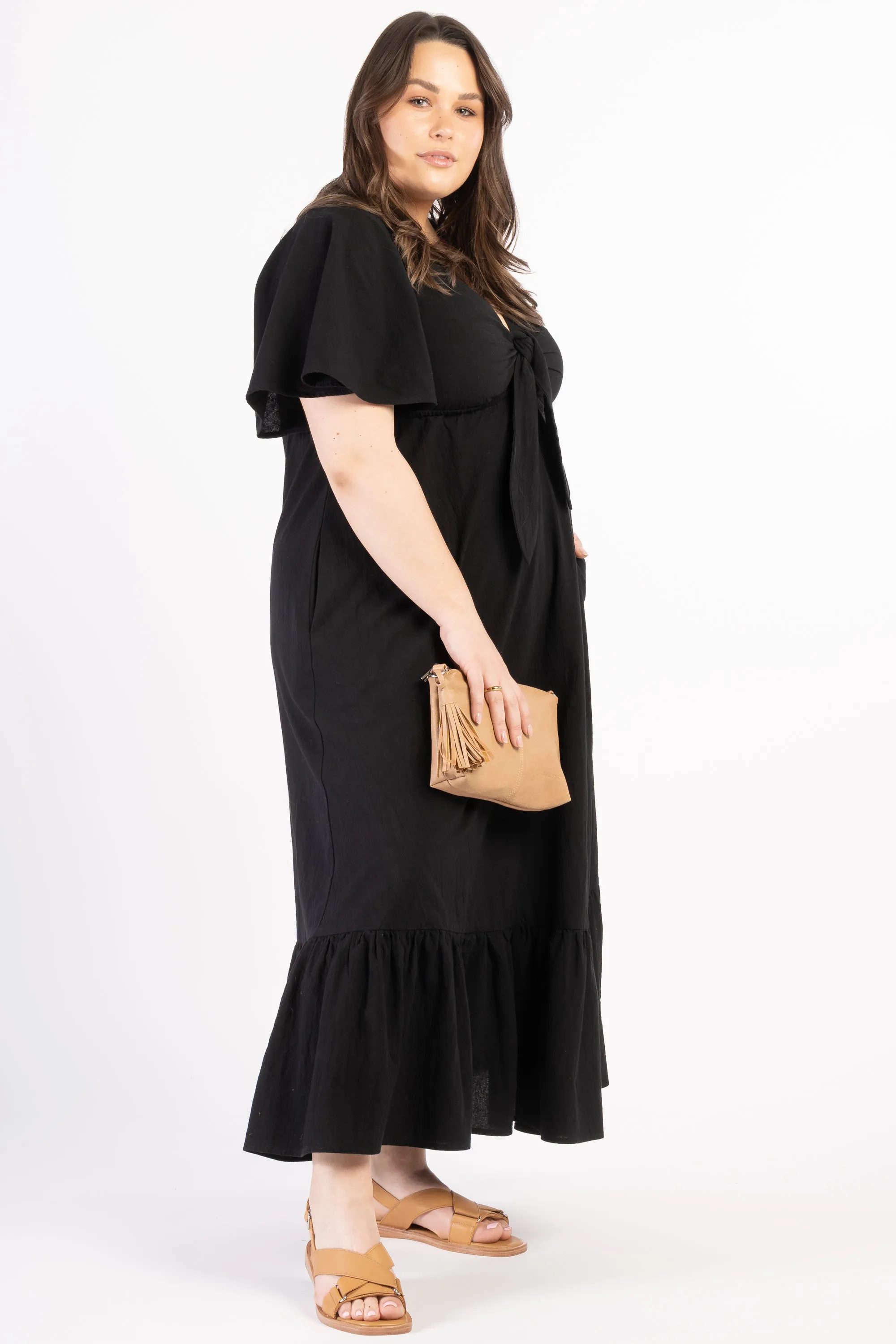 Walking On Sunshine Maxi - Black