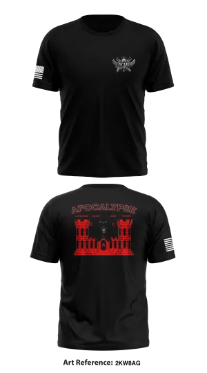 War Platoon, Apocalypse Company, 2BEB Store 1 Core Men's SS Performance Tee - 2kw8aG
