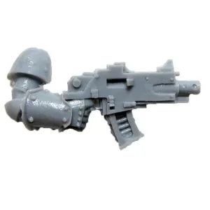 Warhammer 40K Space Marines Forgeworld Rapier Laser Destroyer Crew Arm R Bolter