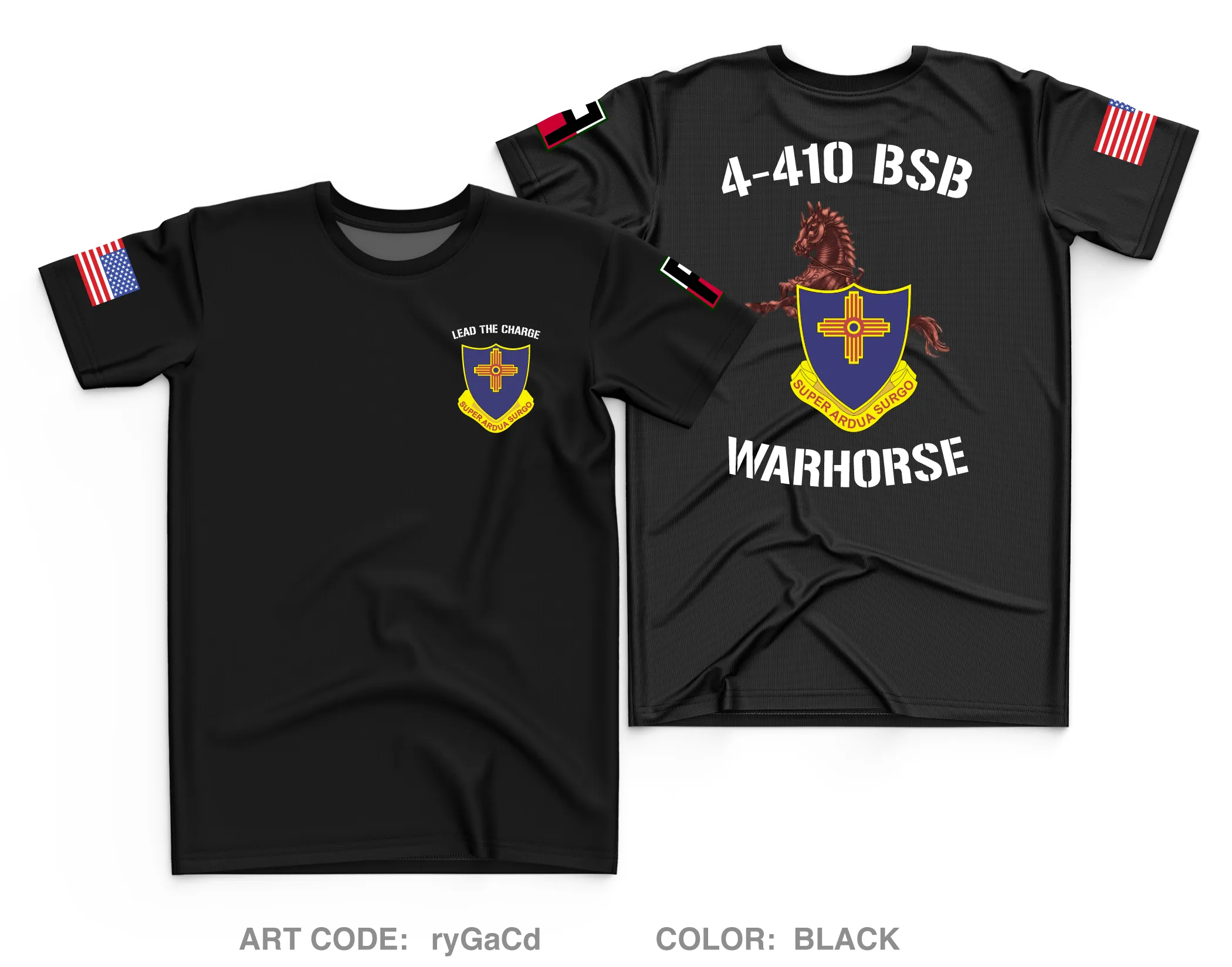Warhorse 4-410 Core Men's SS Performance Tee - ryGaCd