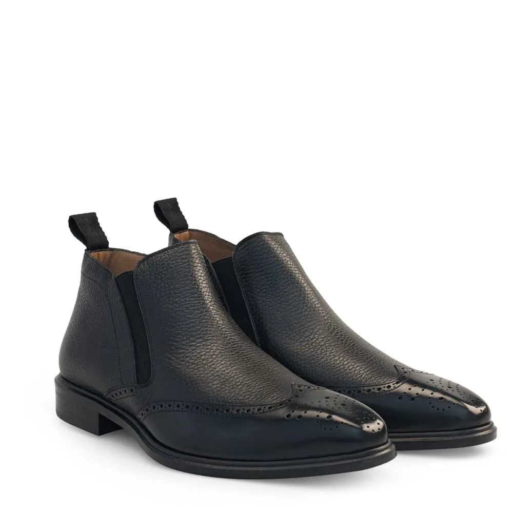 Wing Tip Demi-Boot