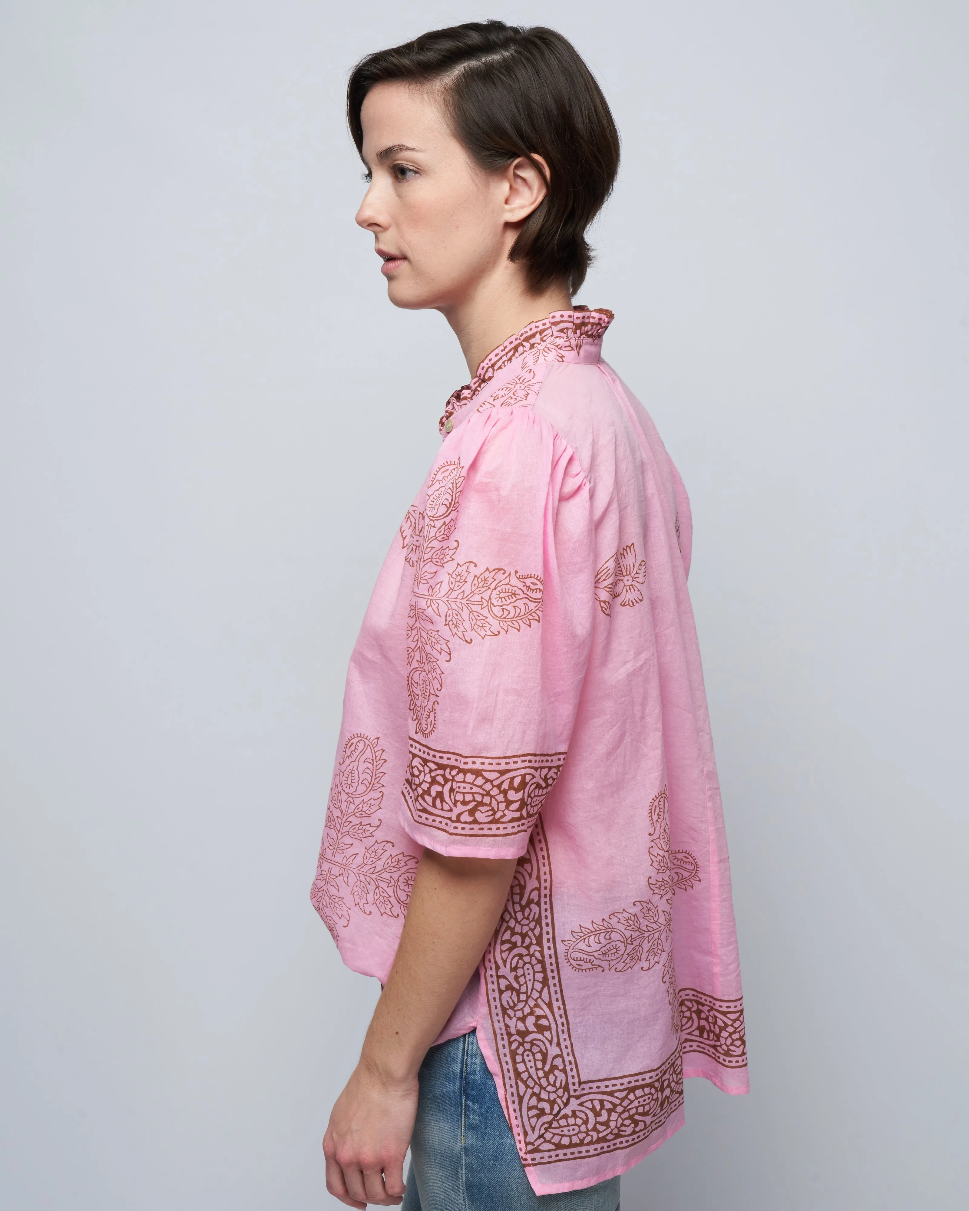 winnie guava shirt - pink guava
