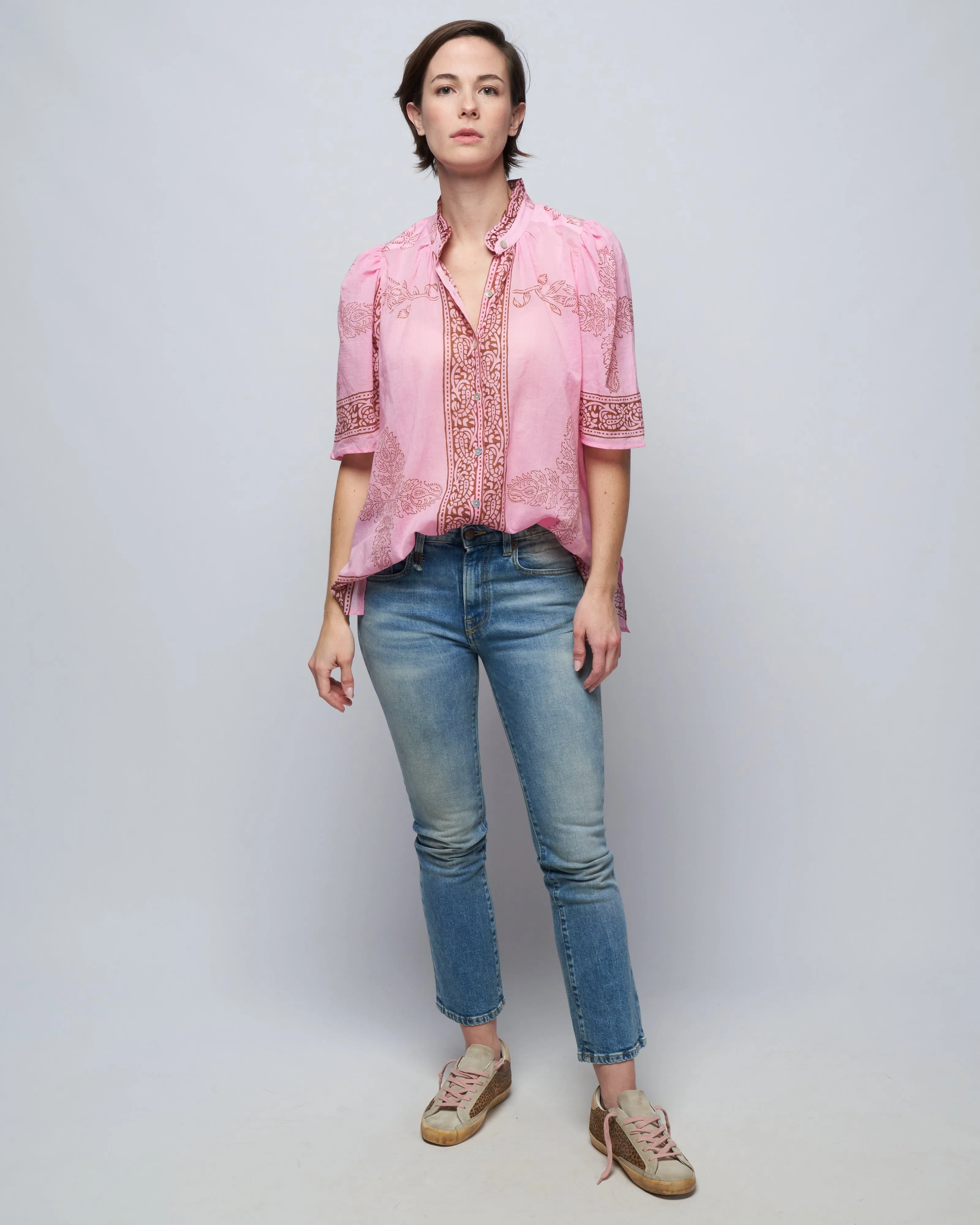 winnie guava shirt - pink guava