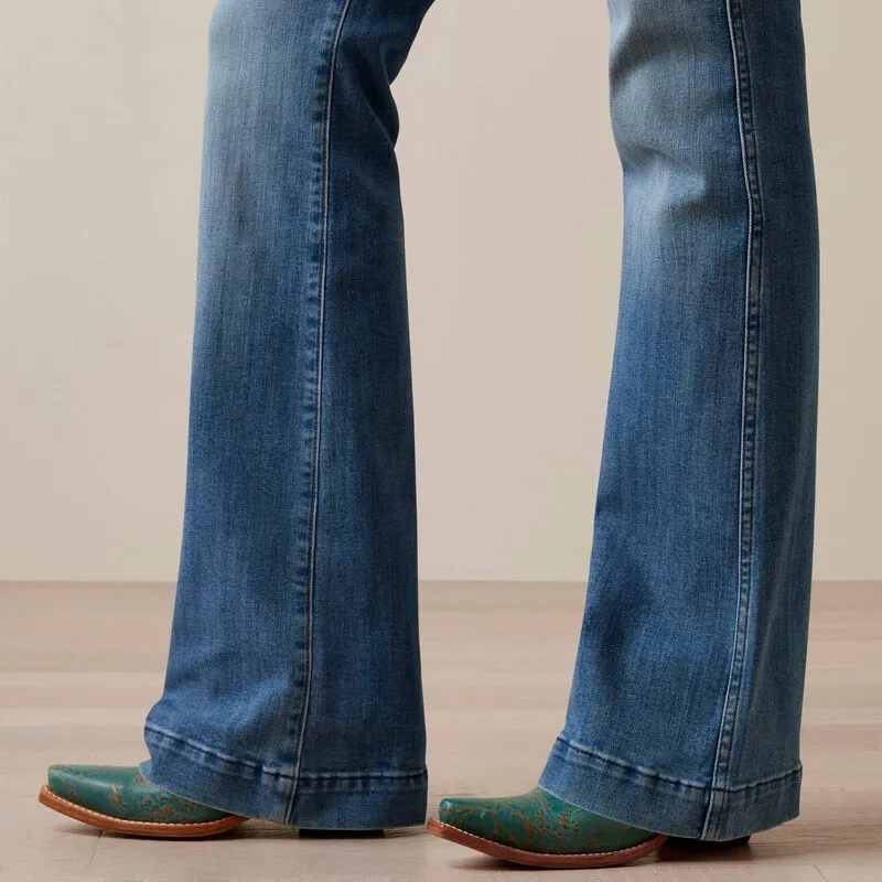 Woman's Slim Trouser Noelle Wide Leg Jean | 10044359