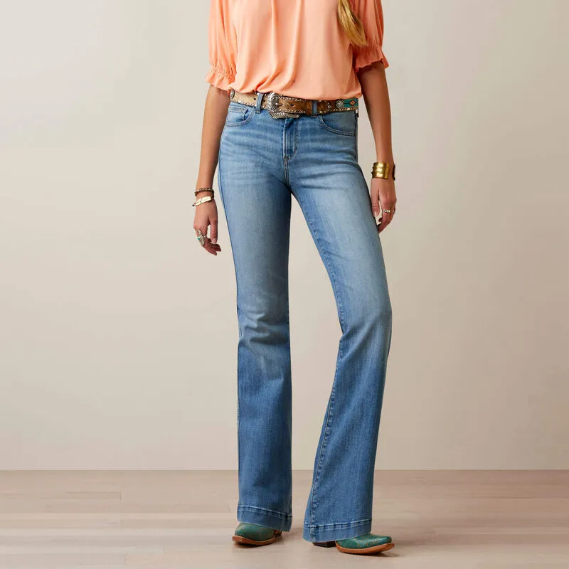 Woman's Slim Trouser Noelle Wide Leg Jean | 10044359