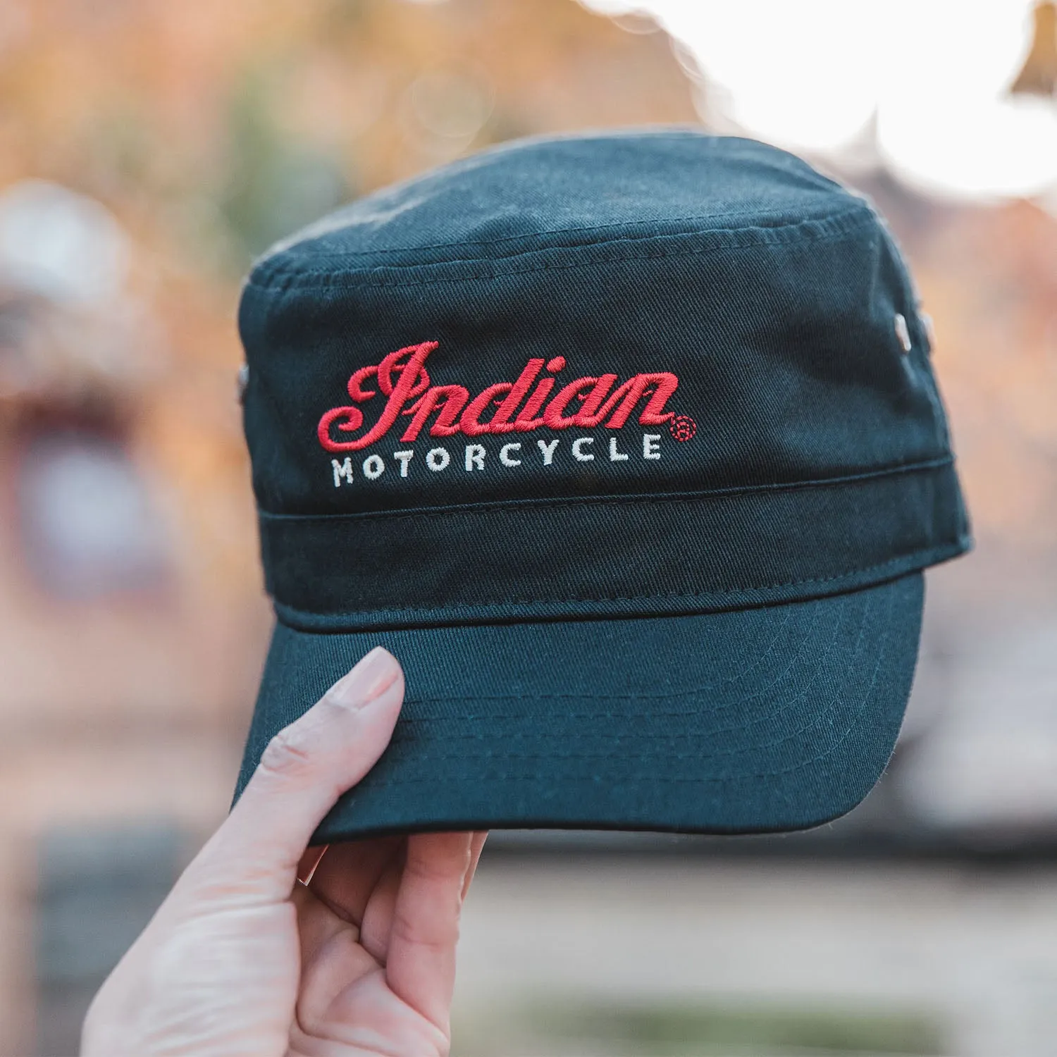 Women's Script Logo Cap, Black