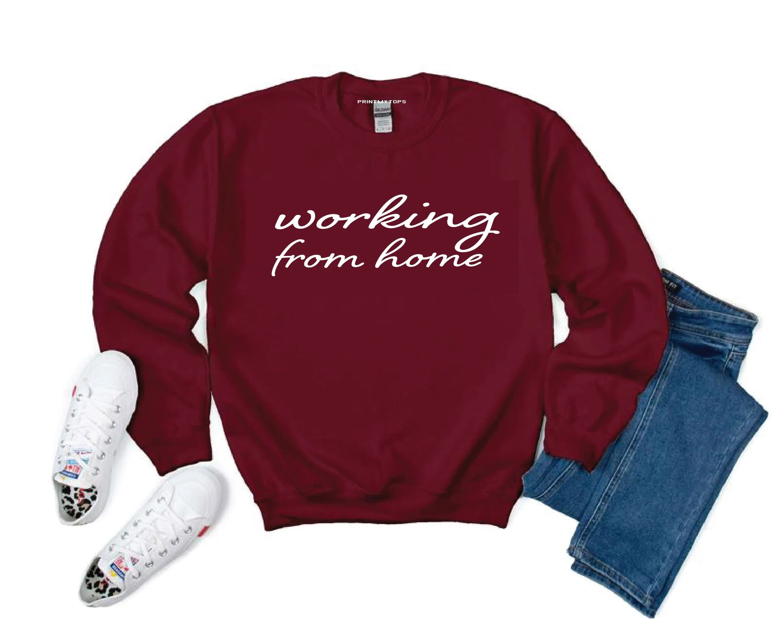 Working from Home Sweatshirt