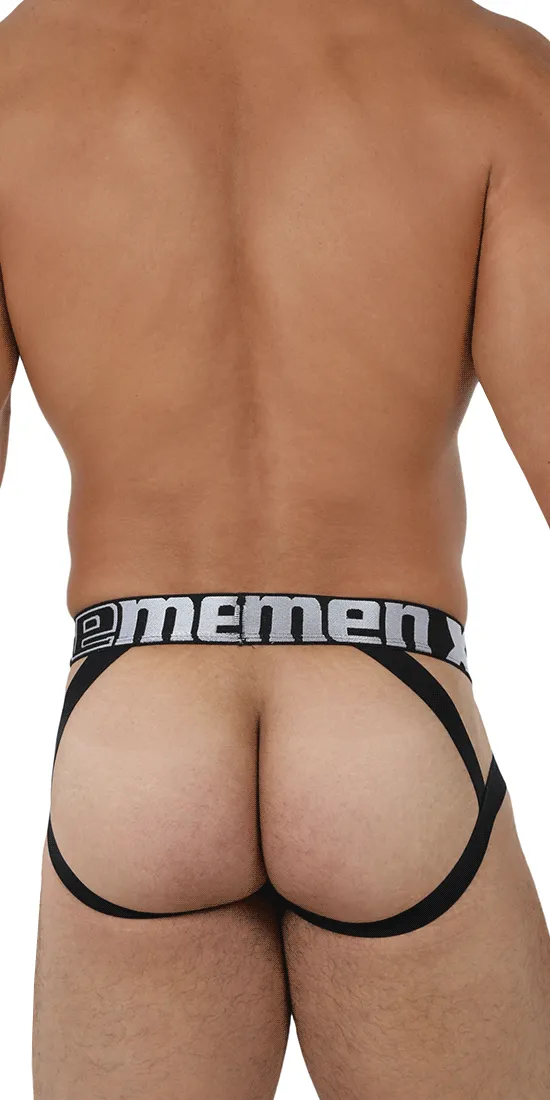 Xtremen 91069 Microfiber Jacquard Jockstrap Gray