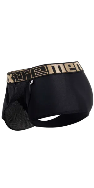Xtremen 91125 Daring Mesh Trunks  Black